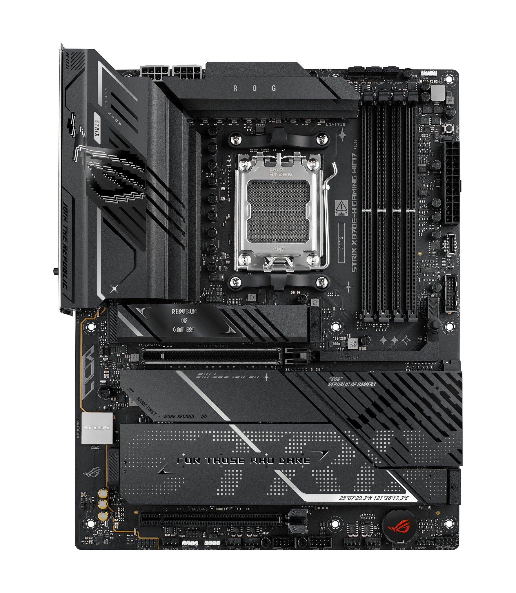 ASUS ROG Strix X870E-H Gaming Wi-Fi 7 ATX Motherboard AM5 DDR5