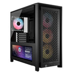 Corsair Frame 4000D LCD RS ARGB Mid Tower Case - Black - CORSAIR | TechFinder UK