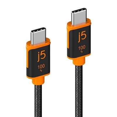J5CREATE USB - C 100W SYNC CHARGE CABLE - J5CREATE | TechFinder UK
