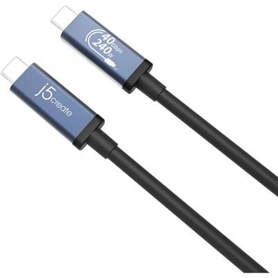 J5CREATE 40GBPS 240W USB TYPE - C CABLE - J5CREATE | TechFinder UK