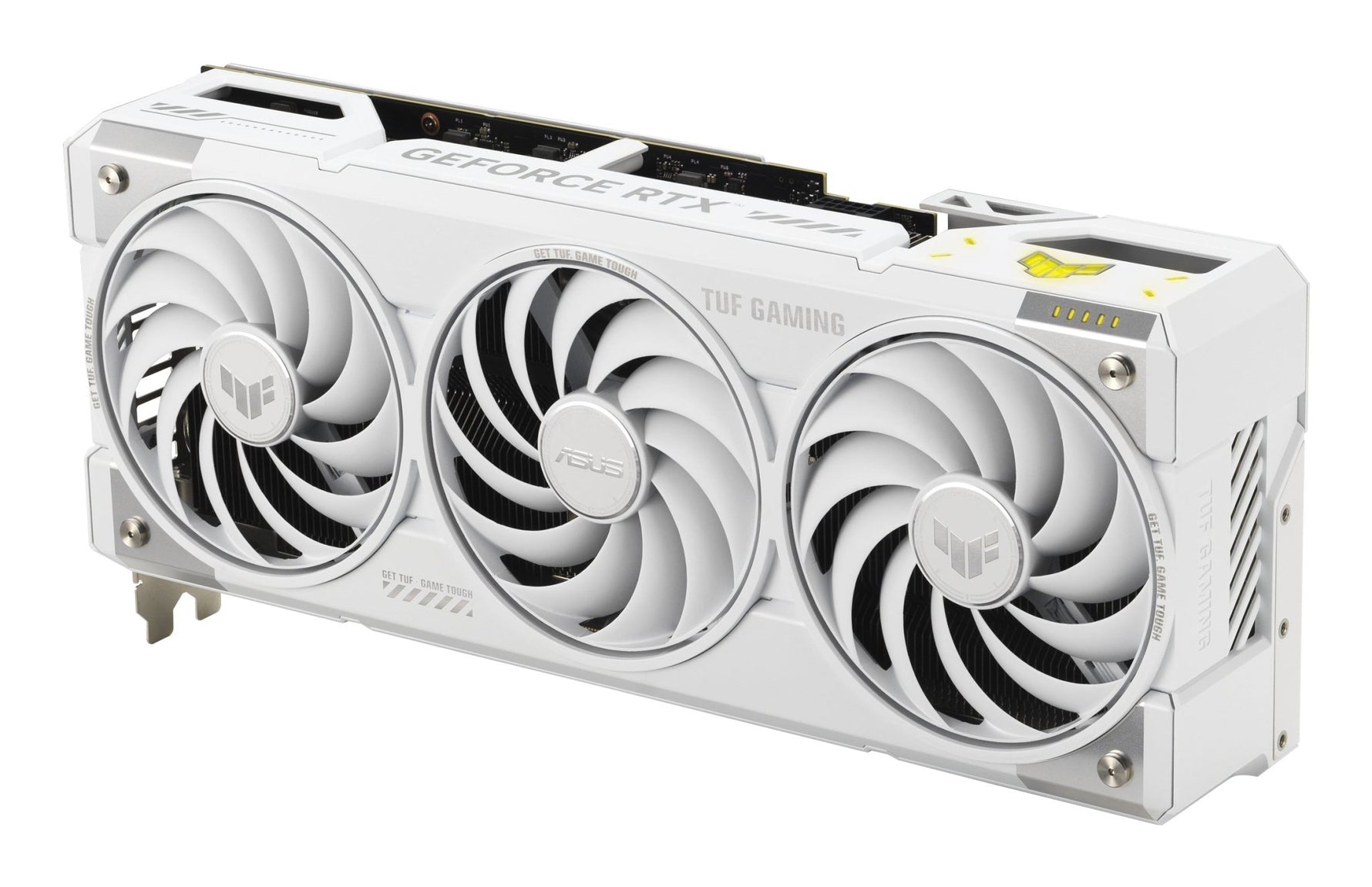 ASUS GeForce RTX 5070 Ti TUF Gaming BTF OC White 16GB GDDR7 Graphics Card - ASUS | TechFinder UK