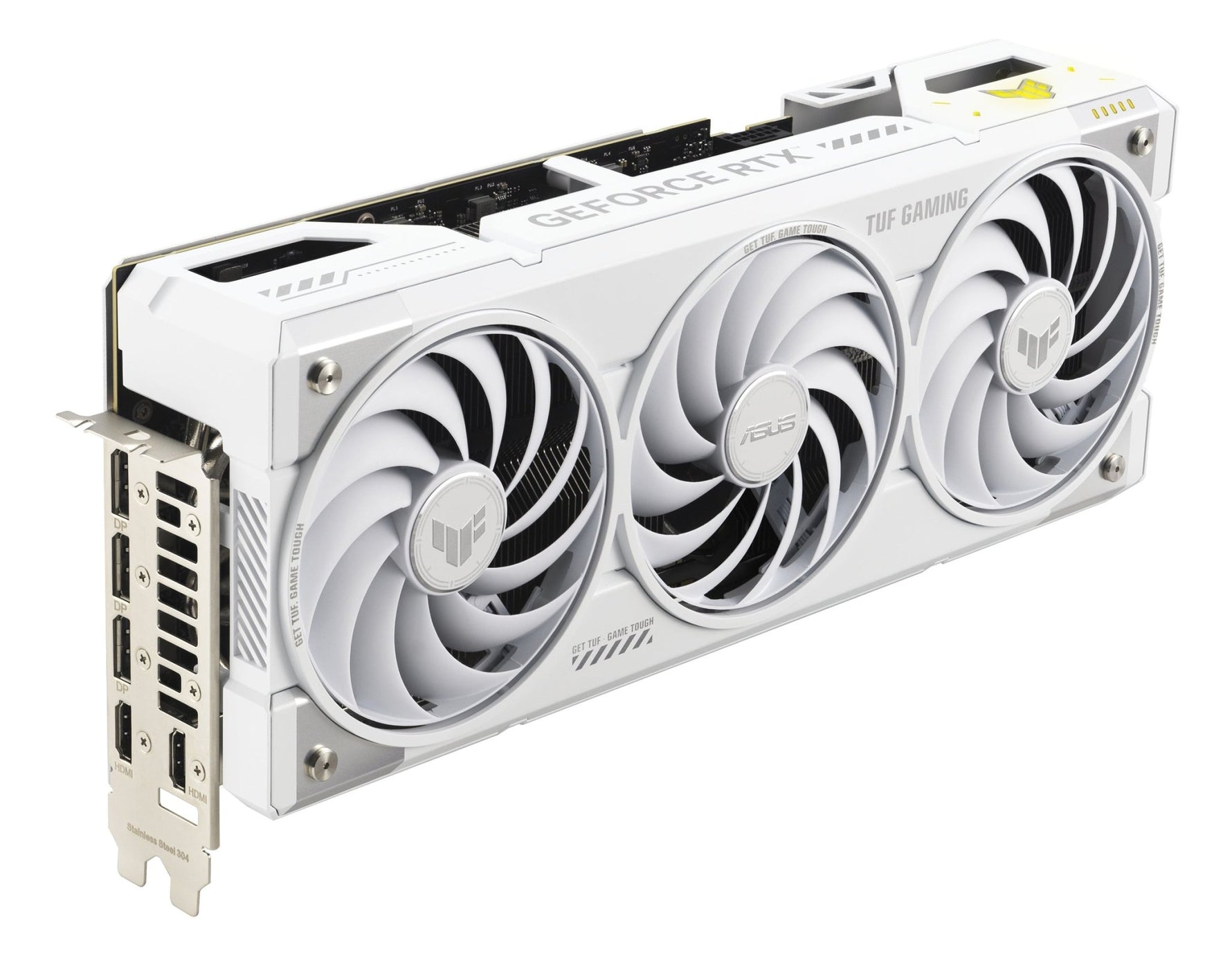 ASUS GeForce RTX 5070 Ti TUF Gaming BTF OC White 16GB GDDR7 Graphics Card - ASUS | TechFinder UK