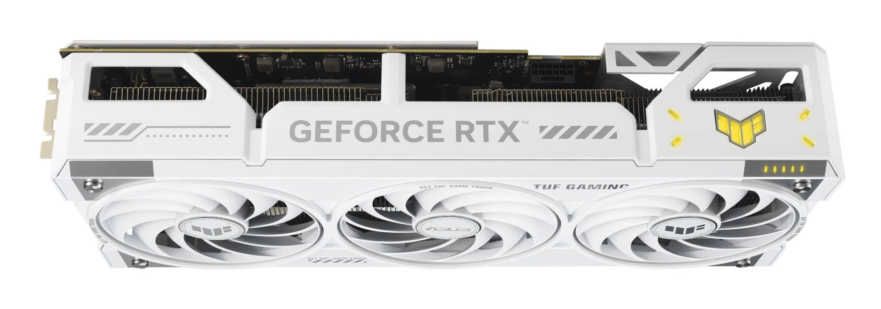 ASUS GeForce RTX 5070 Ti TUF Gaming BTF OC White 16GB GDDR7 Graphics Card - ASUS | TechFinder UK