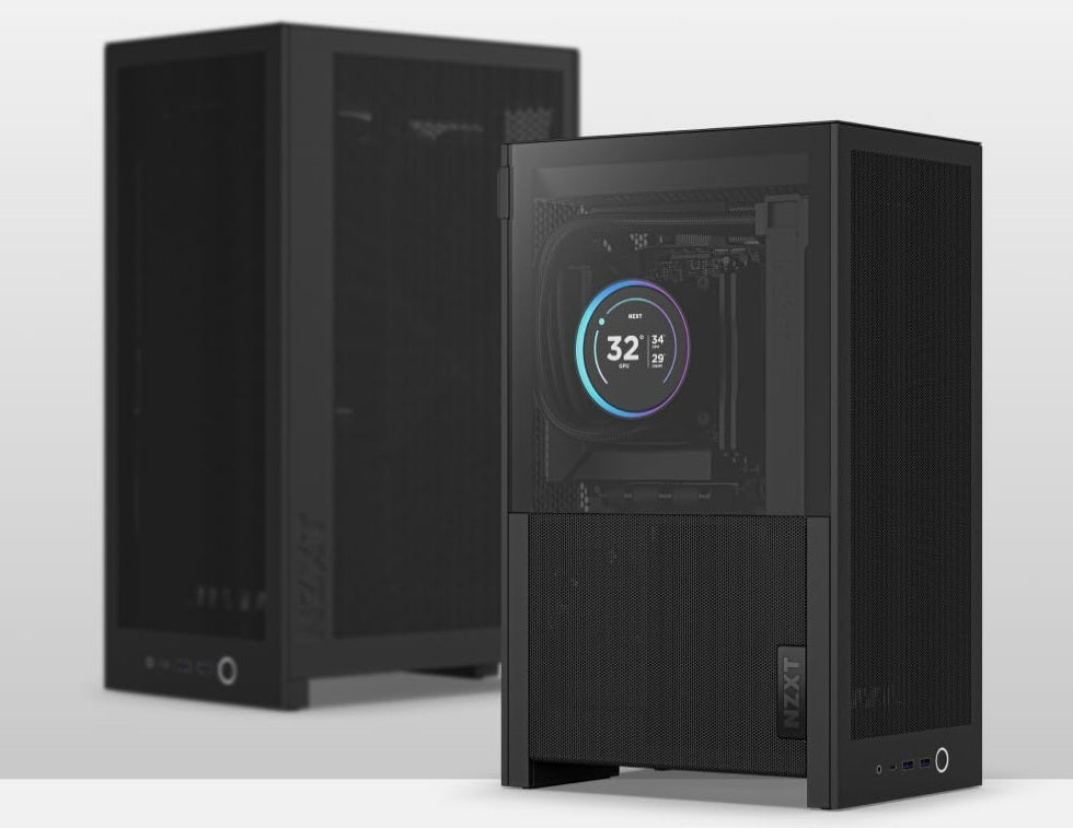 NZXT H2 Flow SSF Case Black (M - ITX) - NZXT | TechFinder UK