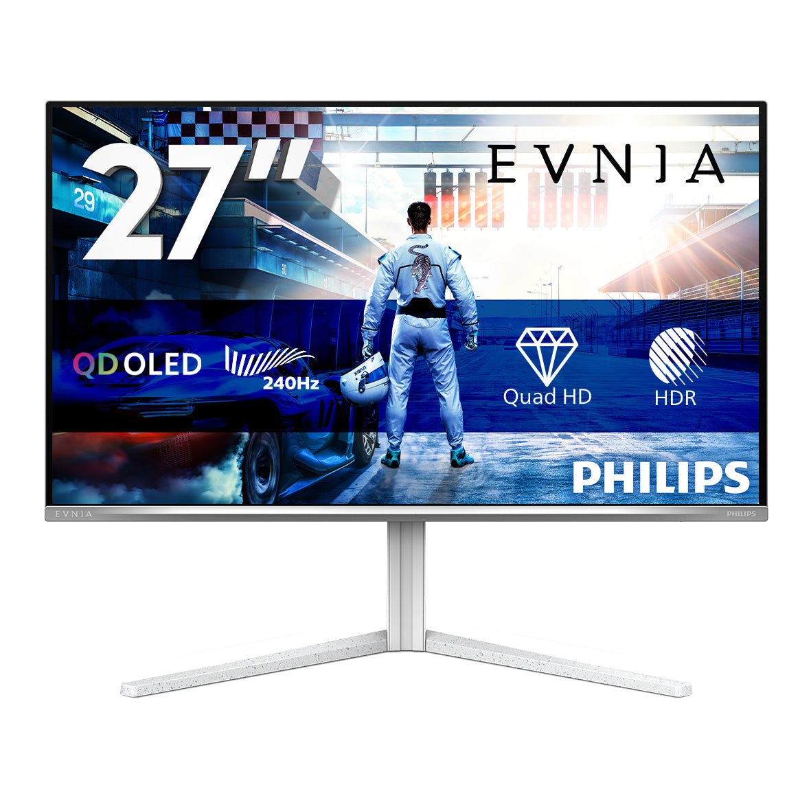Philips Evnia 6000 27M2N6501L 26.5" QHD 240Hz QD - OLED Gaming Monitor - PHILIPS | TechFinder UK