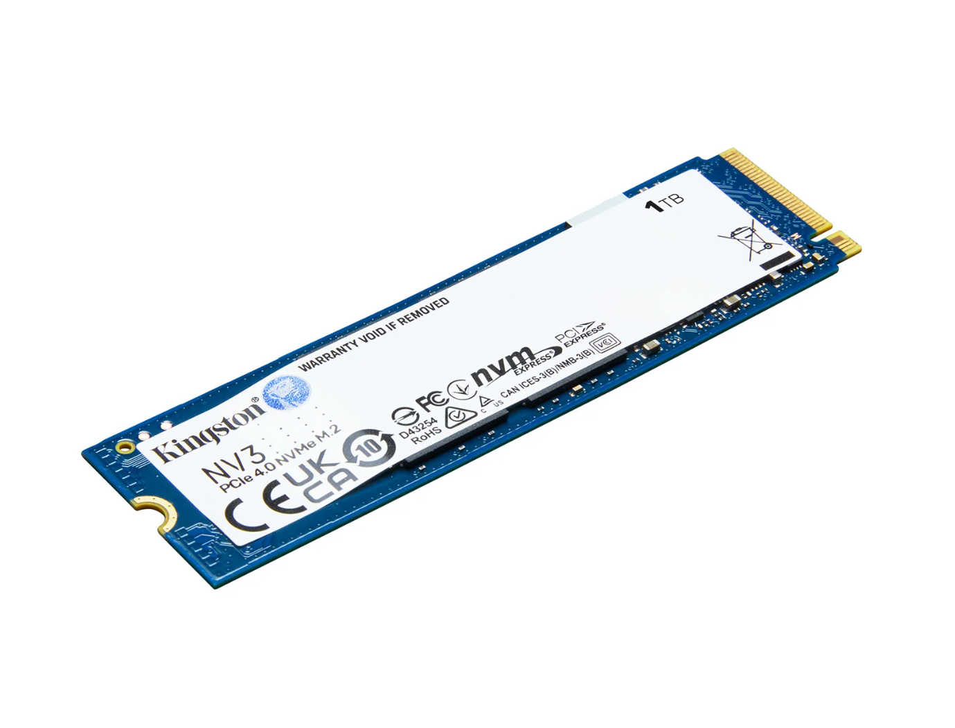 Kingston NV3 1TB PCIe 4.0 NVMe M.2 SSD