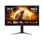AOC AGON Q27G4ZD 26.5" QHD 280Hz QD-OLED Gaming Monitor (Black)