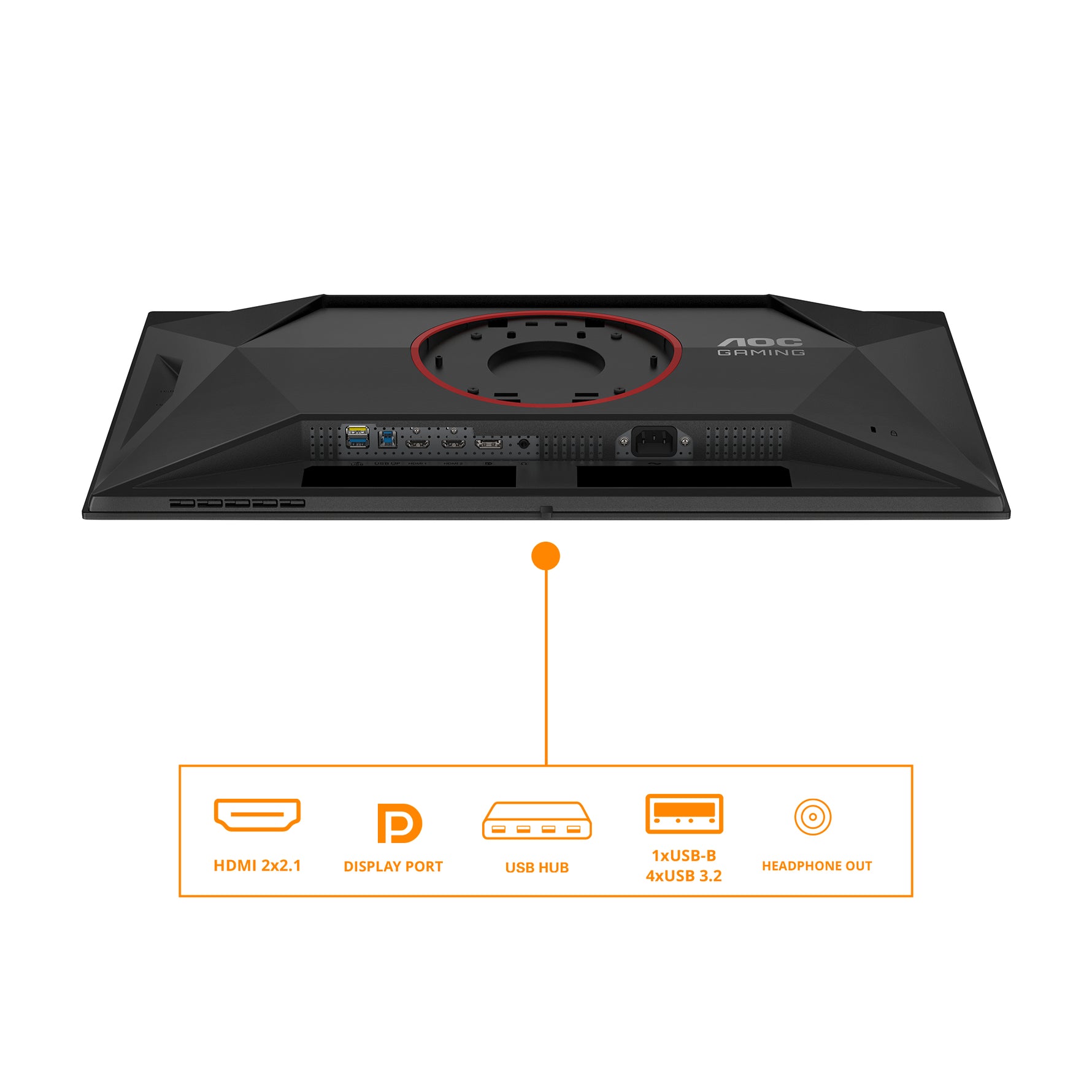 AOC AGON Q27G4ZD 26.5" QHD 280Hz QD-OLED Gaming Monitor (Black)