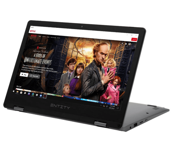 Entity Targa 11.6" 2 - in - 1 Touchscreen Laptop (Celeron N4020/128GB/4GB) - Entity | TechFinder UK