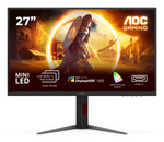 AOC U27G4XM 27" 4K UHD 160Hz Mini LED IPS Gaming Monitor - AOC | TechFinder UK