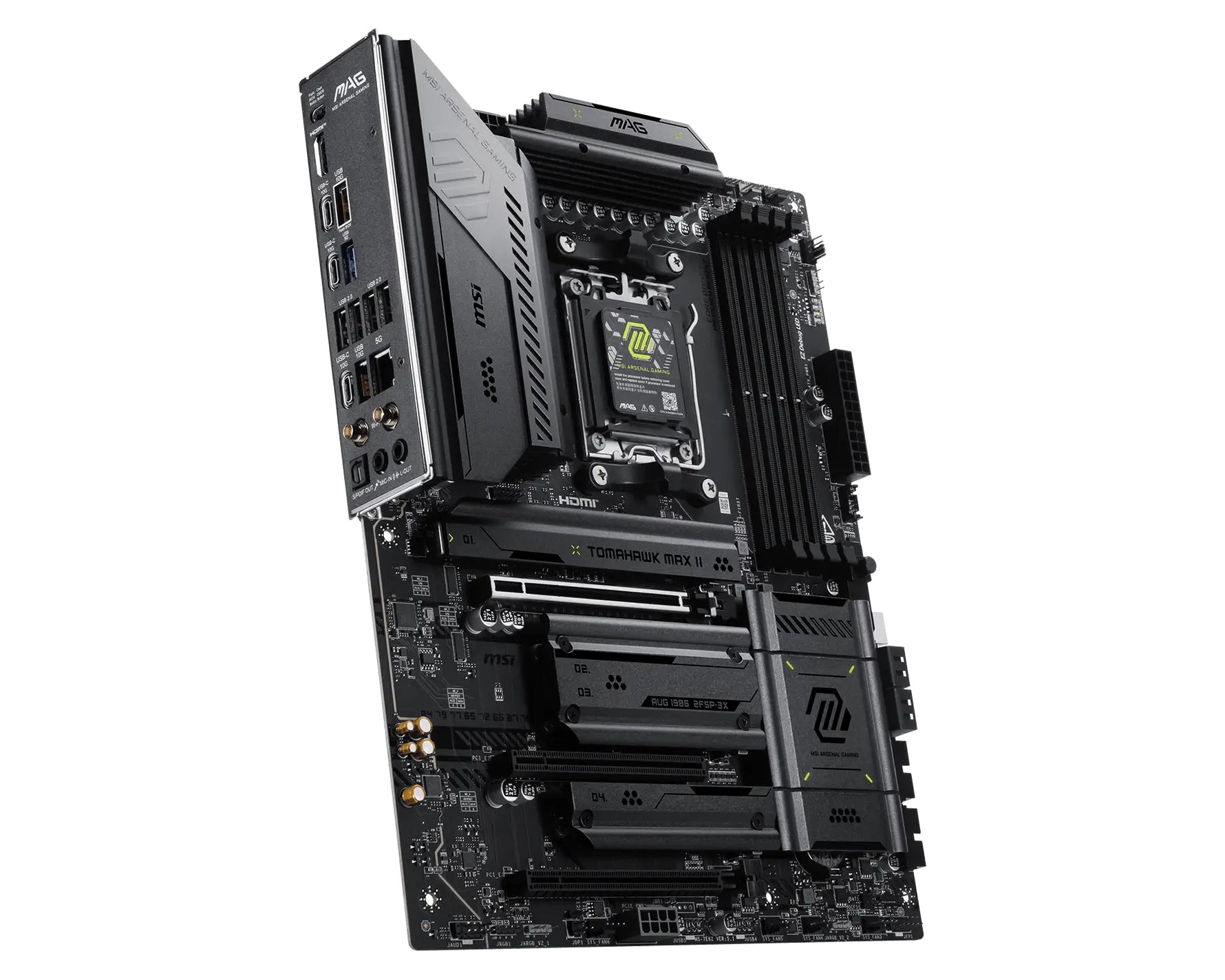 MSI MAG B850 Tomahawk Max Wi-Fi II ATX Motherboard AM5 DDR5