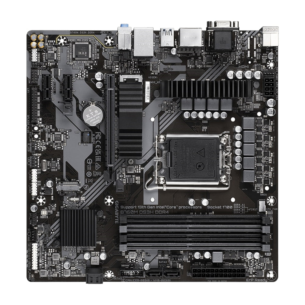  1x D-Sub / 2x DisplayPorts / 1x HDMI Port