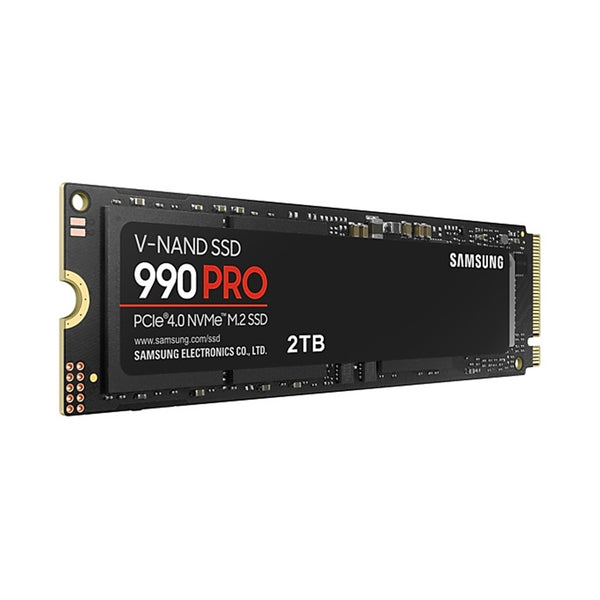 Samsung 990 PRO (MZ-V9P2T0BW) 2TB NVMe SSD, M.2 2280, PCIe Gen4 x4, Read 7450MB/s, Write 6900MB/s, 5 Year Warranty