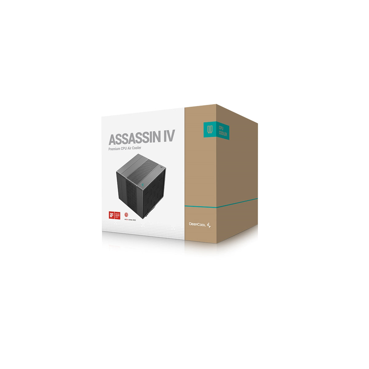 DeepCool ASSASSIN IV Universal Socket 140mm PWM 1400RPM Black Fan CPU Cooler