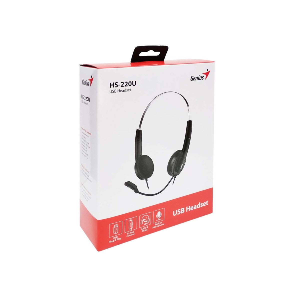  Adjustable Headband and microphone with In-line Volume Control