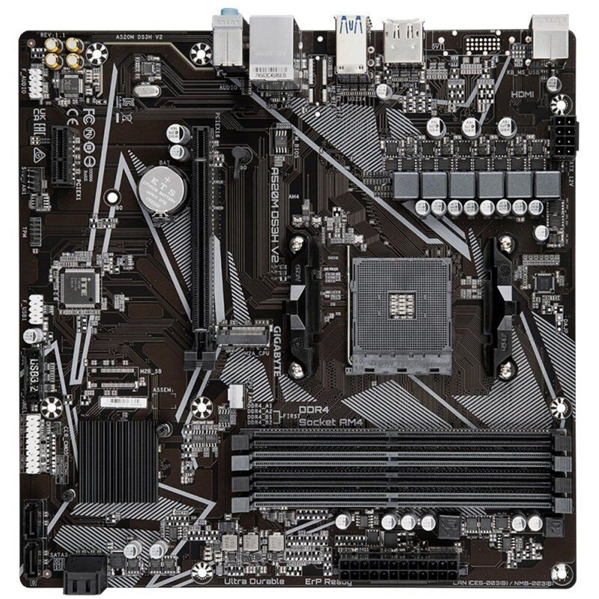  1x M.2 Socket