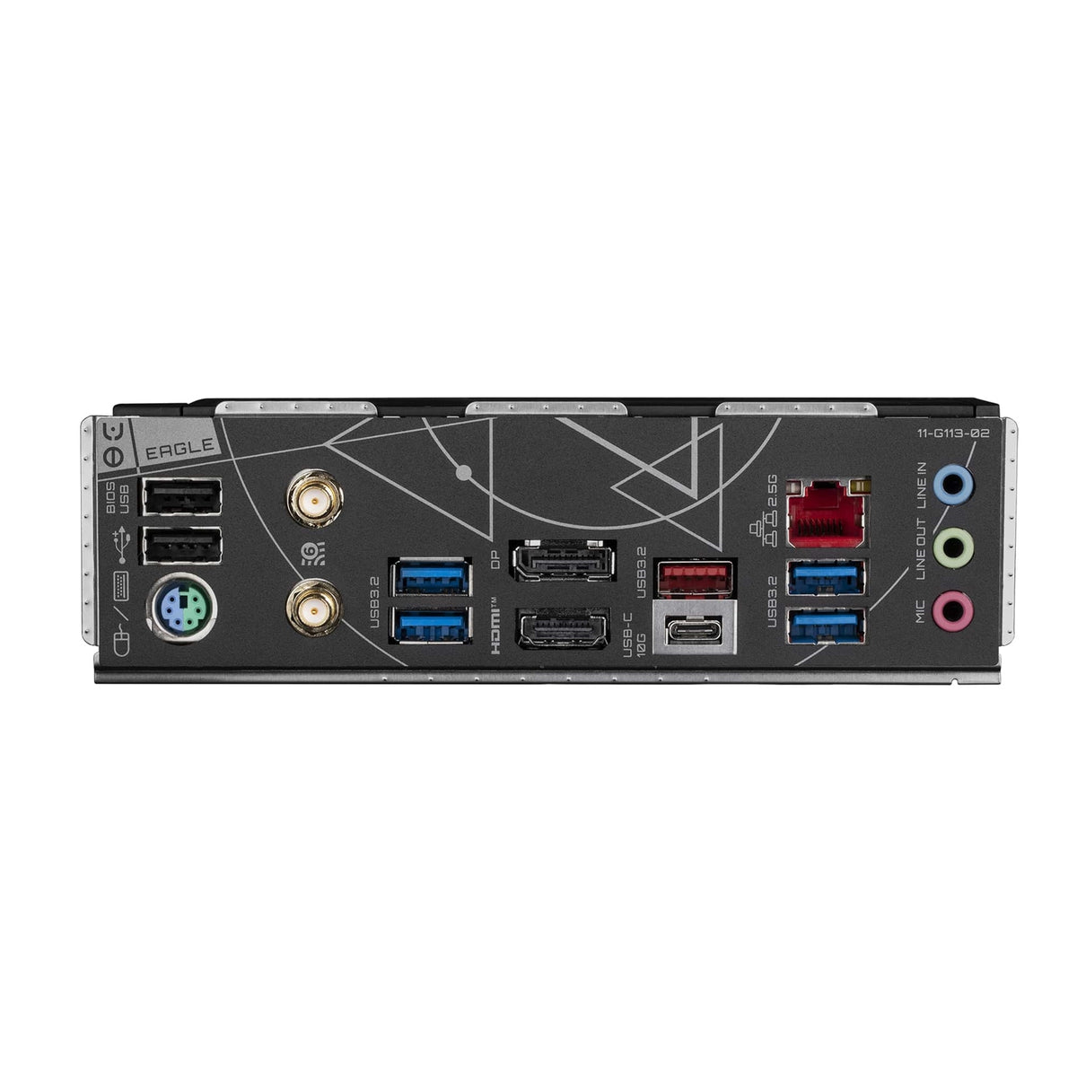  Fitted I/O Shield