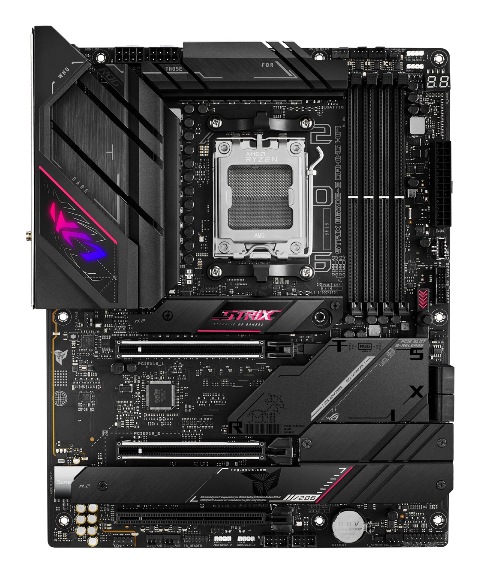 ASUS ROG STRIX B650E - E GAMING WIFI AMD B650 Socket AM5 ATX - ASUS | TechFinder UK