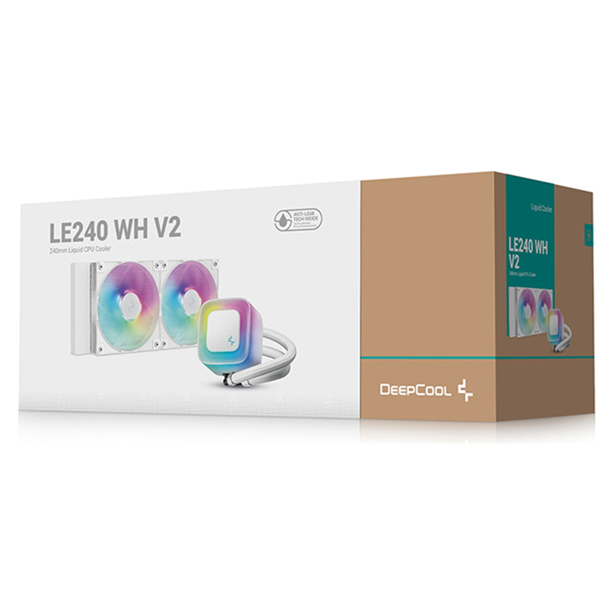 DeepCool LE240 V2 White 240mm Liquid CPU Cooler