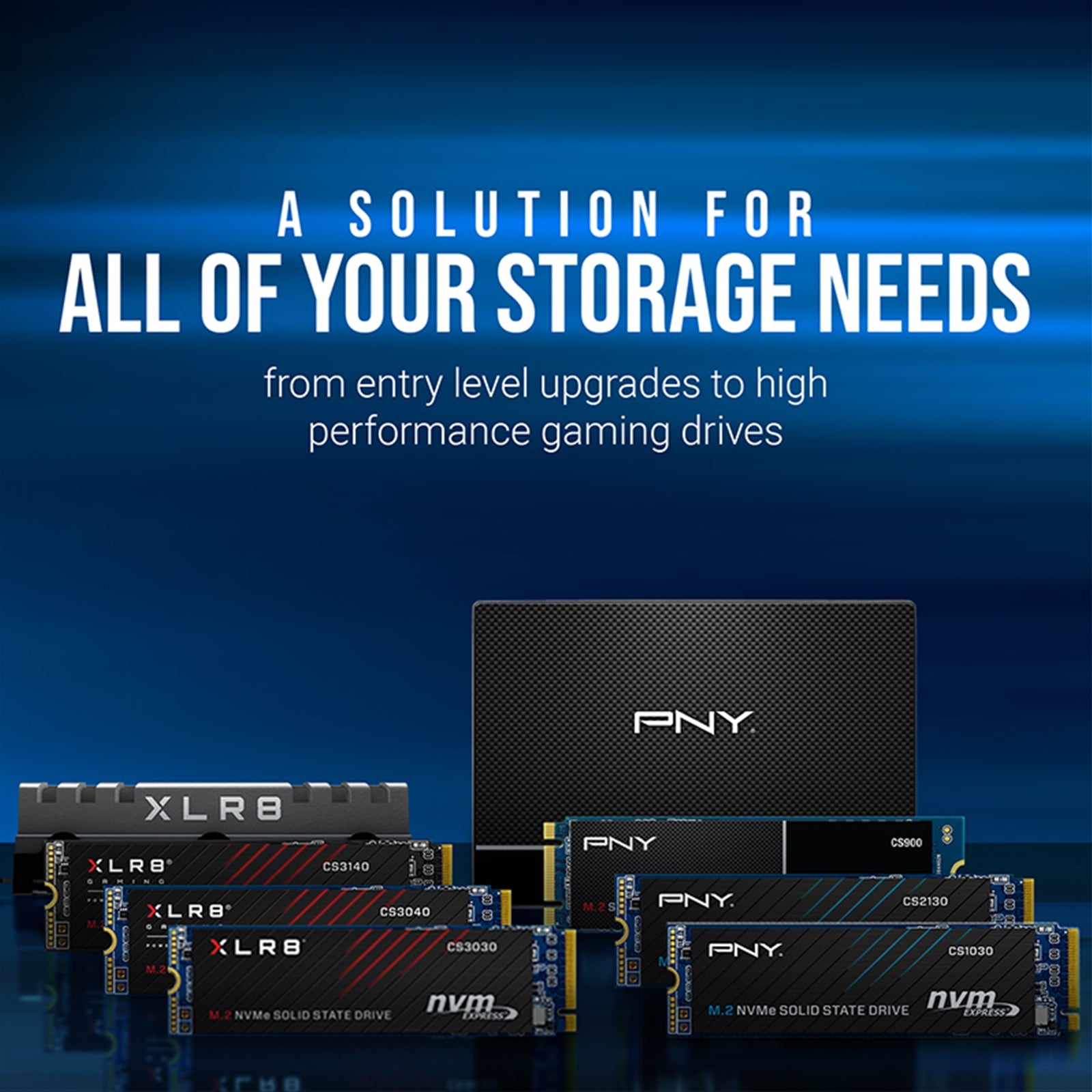 PNY (M280CS1030-500-RB) CS1030 M.2 NVMe 500GB SSD