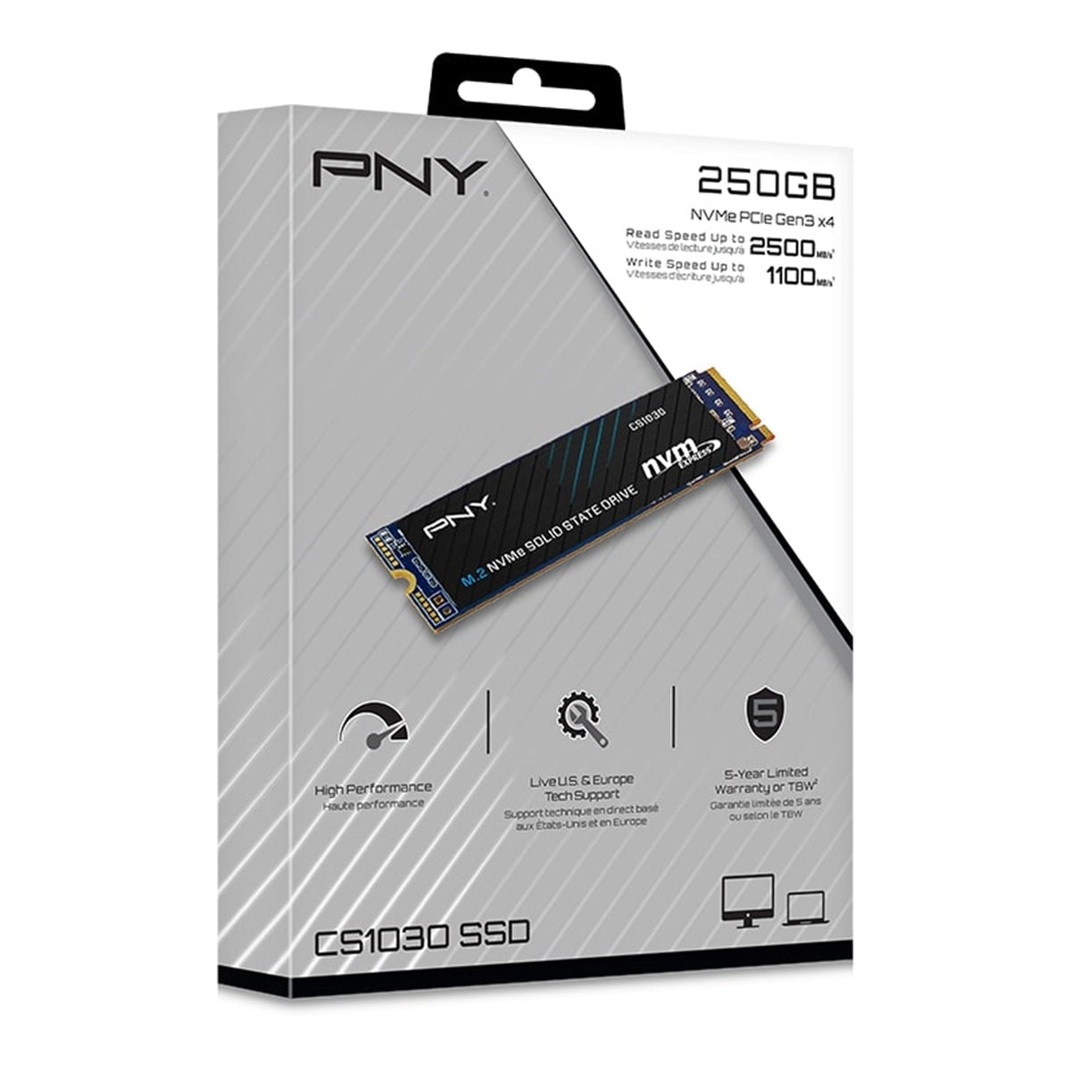  PCIe Gen3 x4 Interface