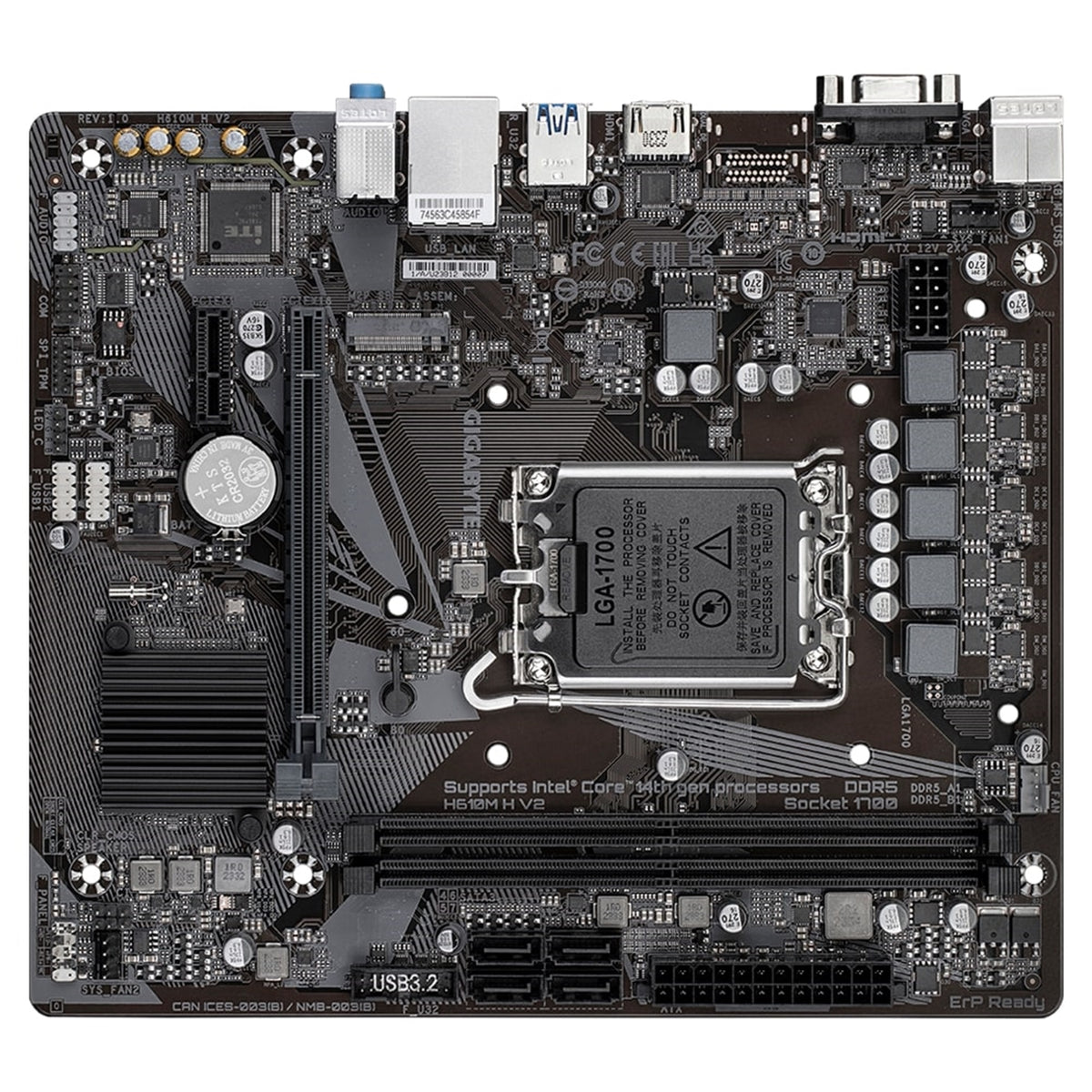  1x M.2 Socket
