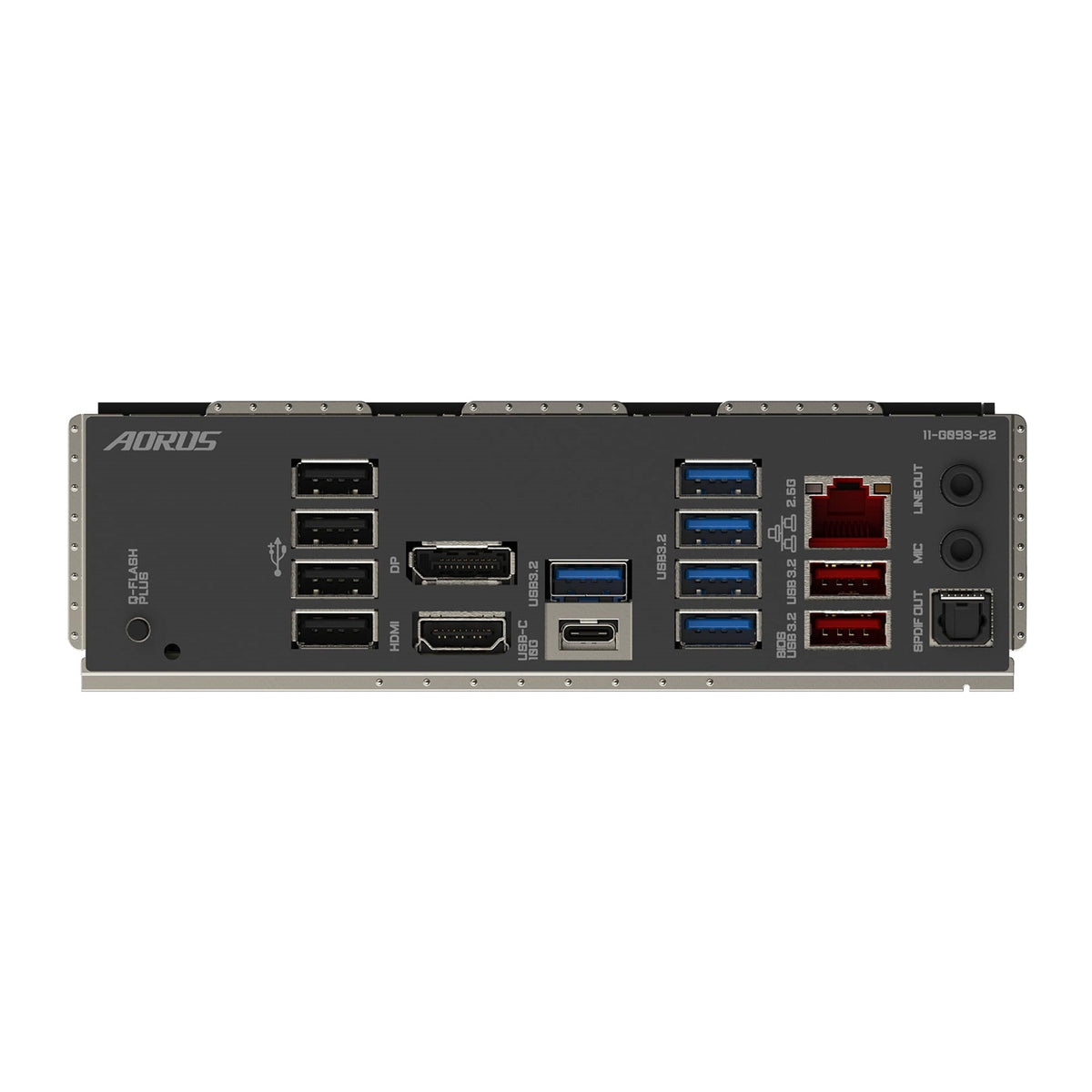  Fitted I/O Shield