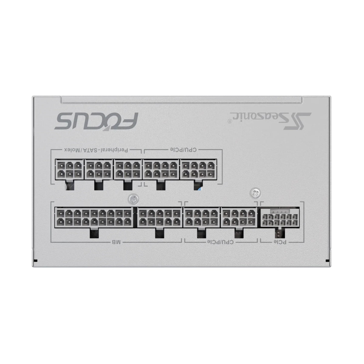  Individual White Cables with Braided Pattern