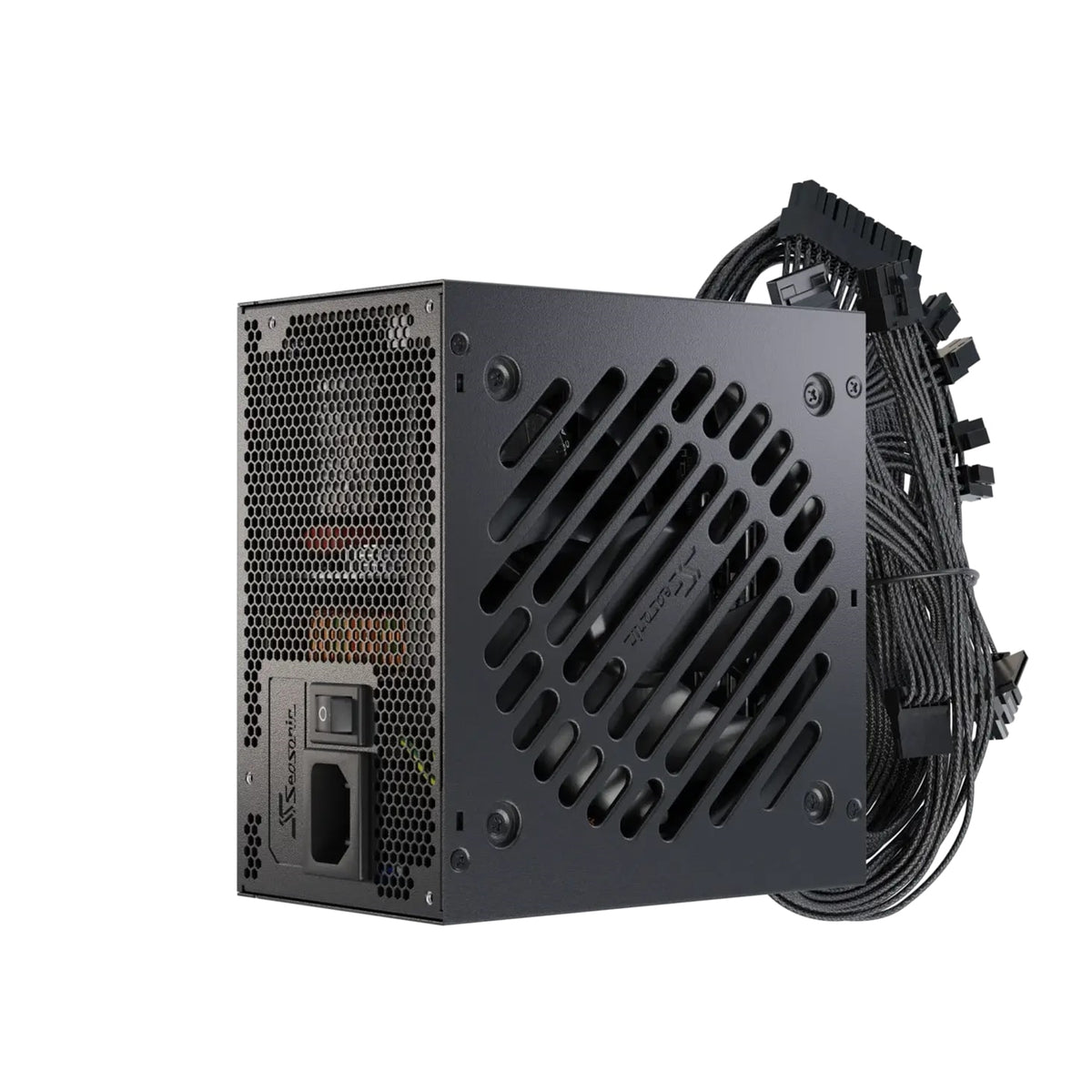 Seasonic CORE BC 650W 80 PLUS Bronze ATX 3.1 Fixed-Cable PSU with 120mm HDB Fan & 5 Year Warranty