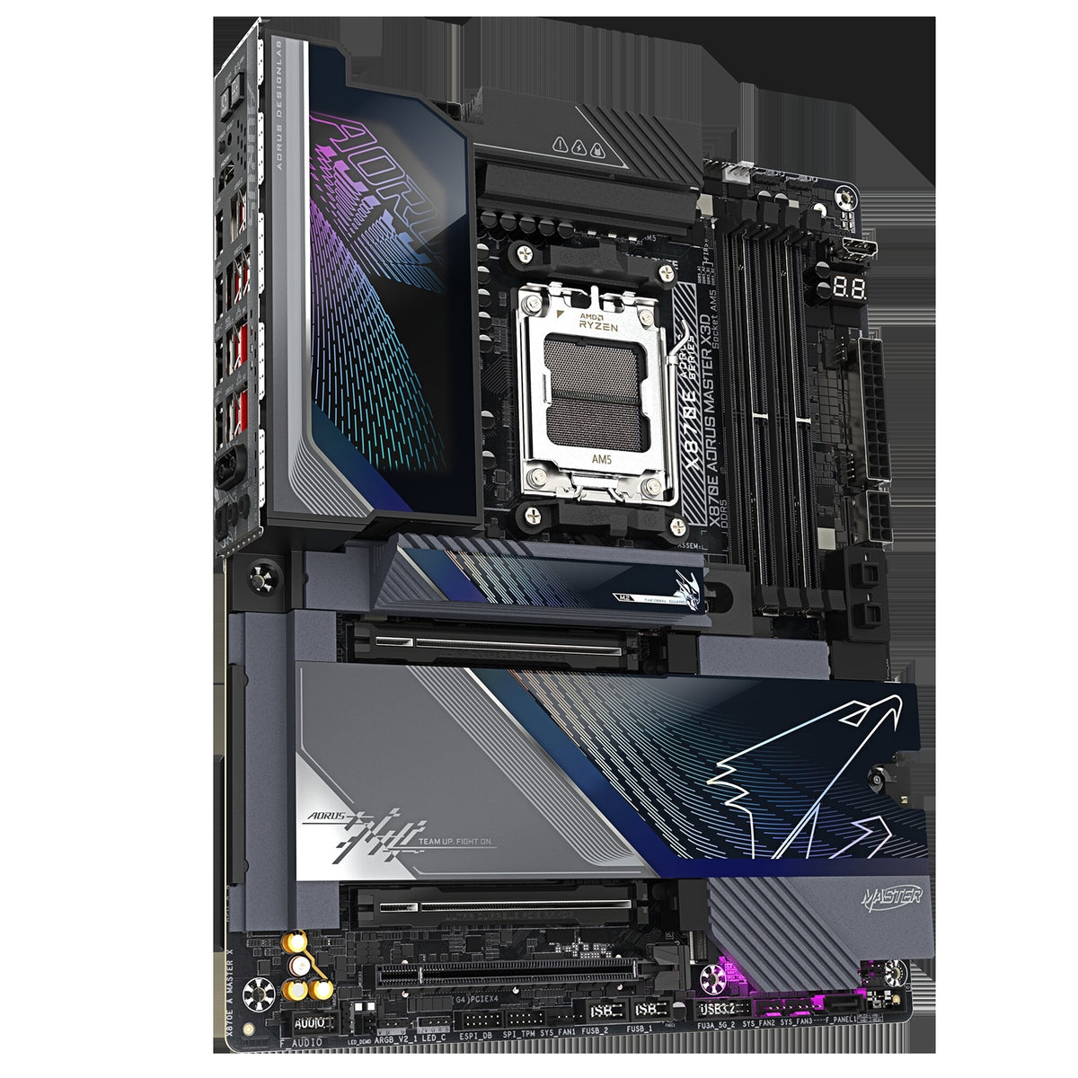  5x M.2 Sockets