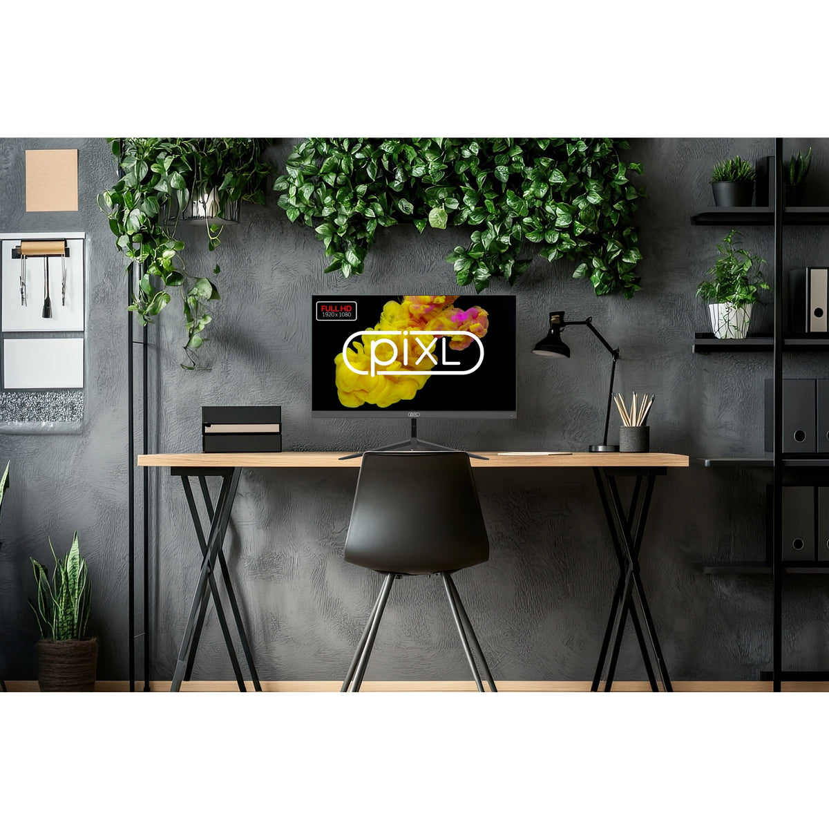 piXL PX24IVHFPD 24 Inch 100Hz Full HD Widescreen IPS Monitor with 1920 x 1080 Resolution