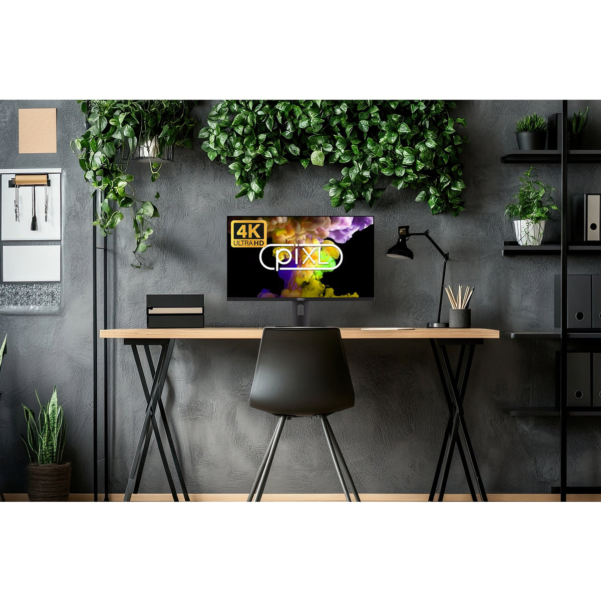 piXL CM28F10 28 Inch 60Hz 4K Widescreen Monitor with 3840 x 2160 Resolution