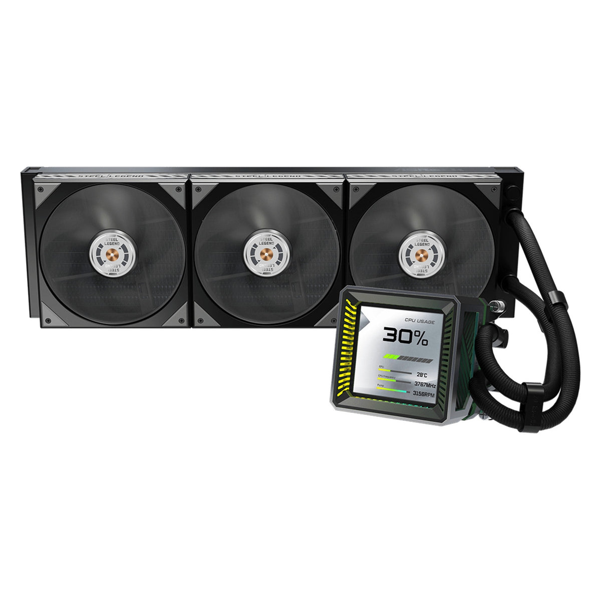  Triple 120mm PWM ARGB Fans