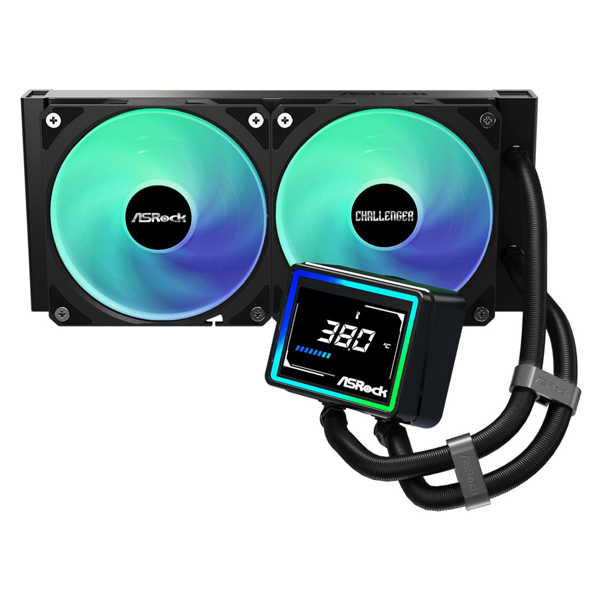  Dual 120mm PWM ARGB Fans