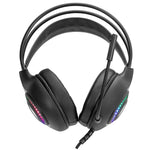 Marvo H8325 Akari 40 USB 2.0 Wired Gaming RGB Headset (Black)