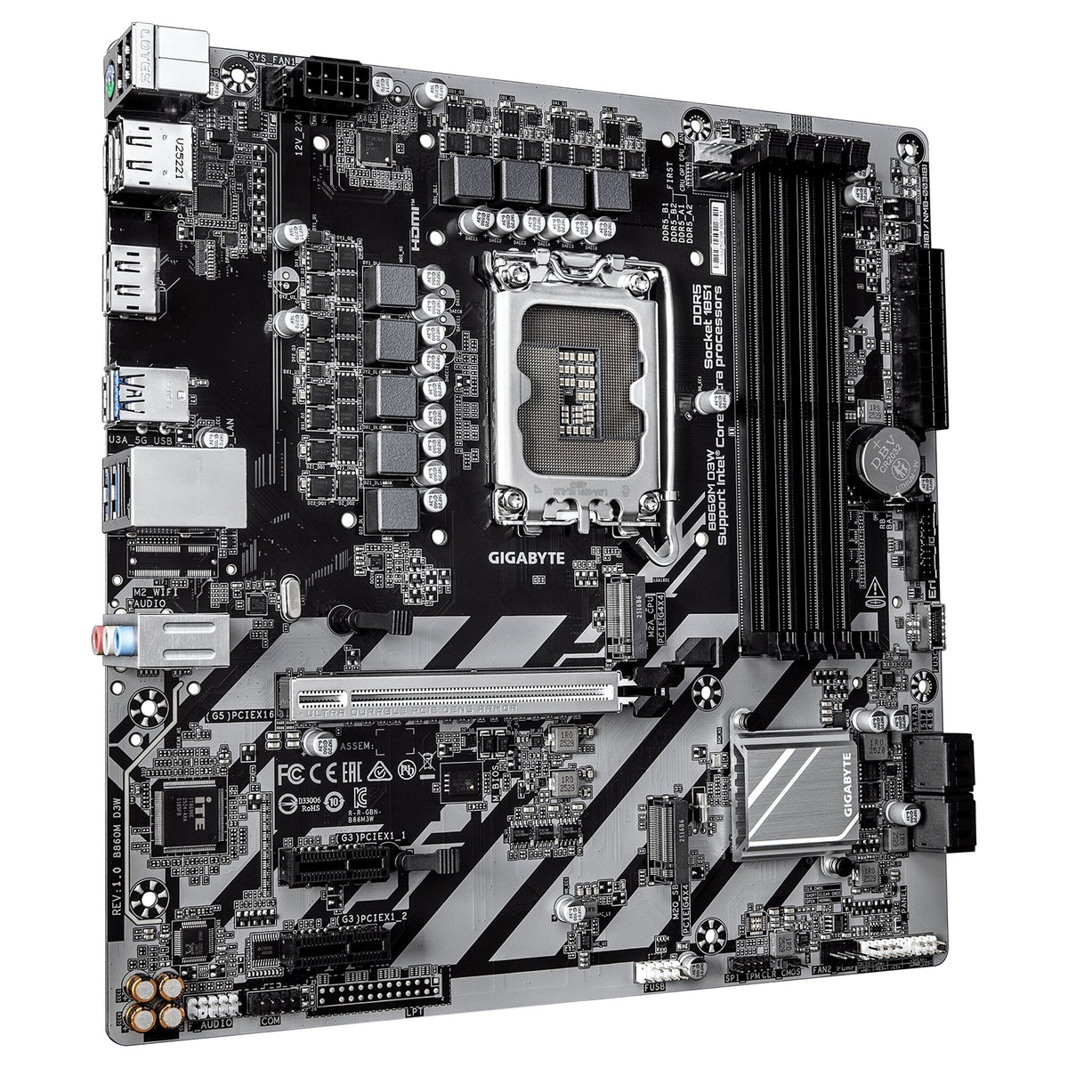  4x DDR5 Slots