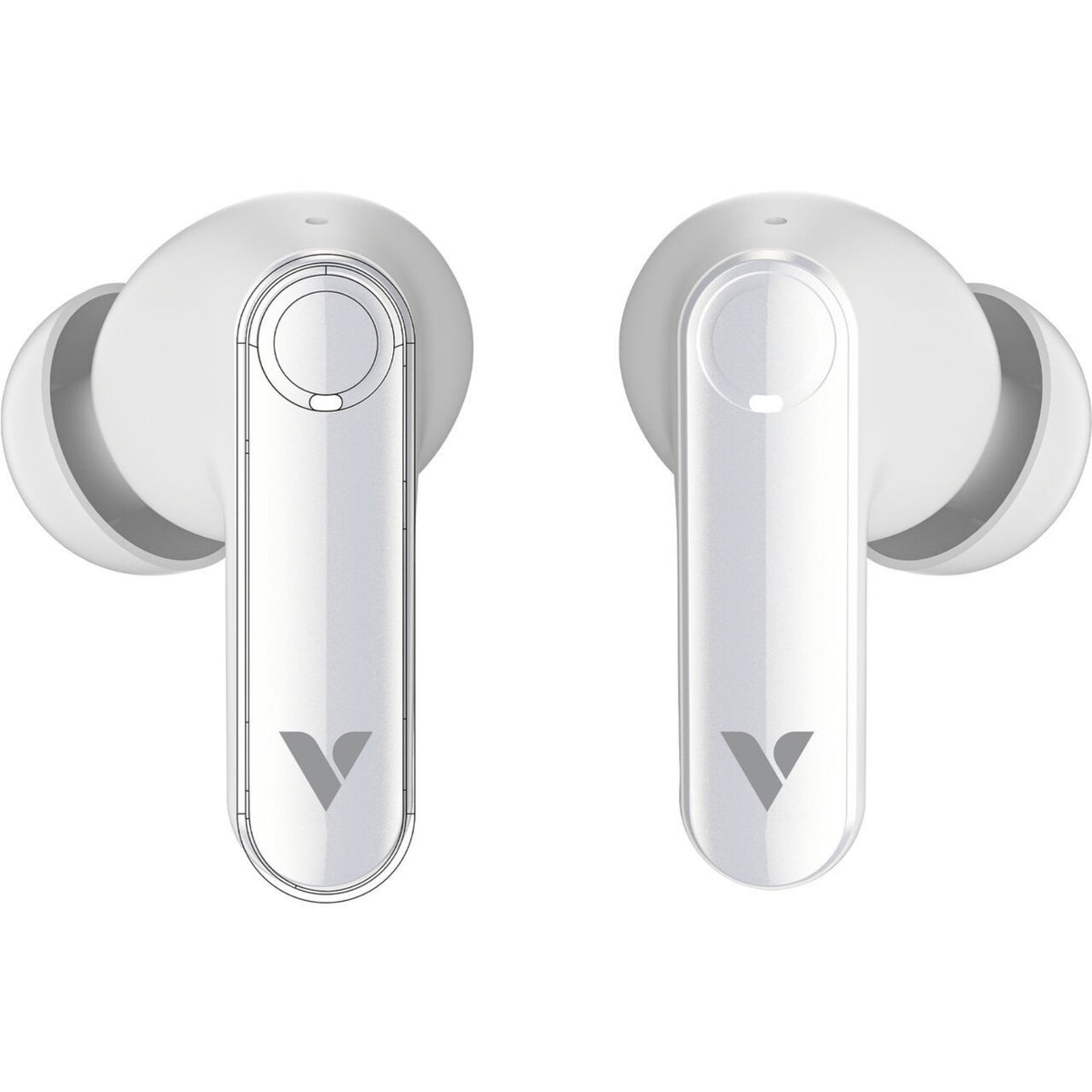 Verbatim TruSound Pro Earbuds Active Noise Cancelling + Environmental Noise Cancelling