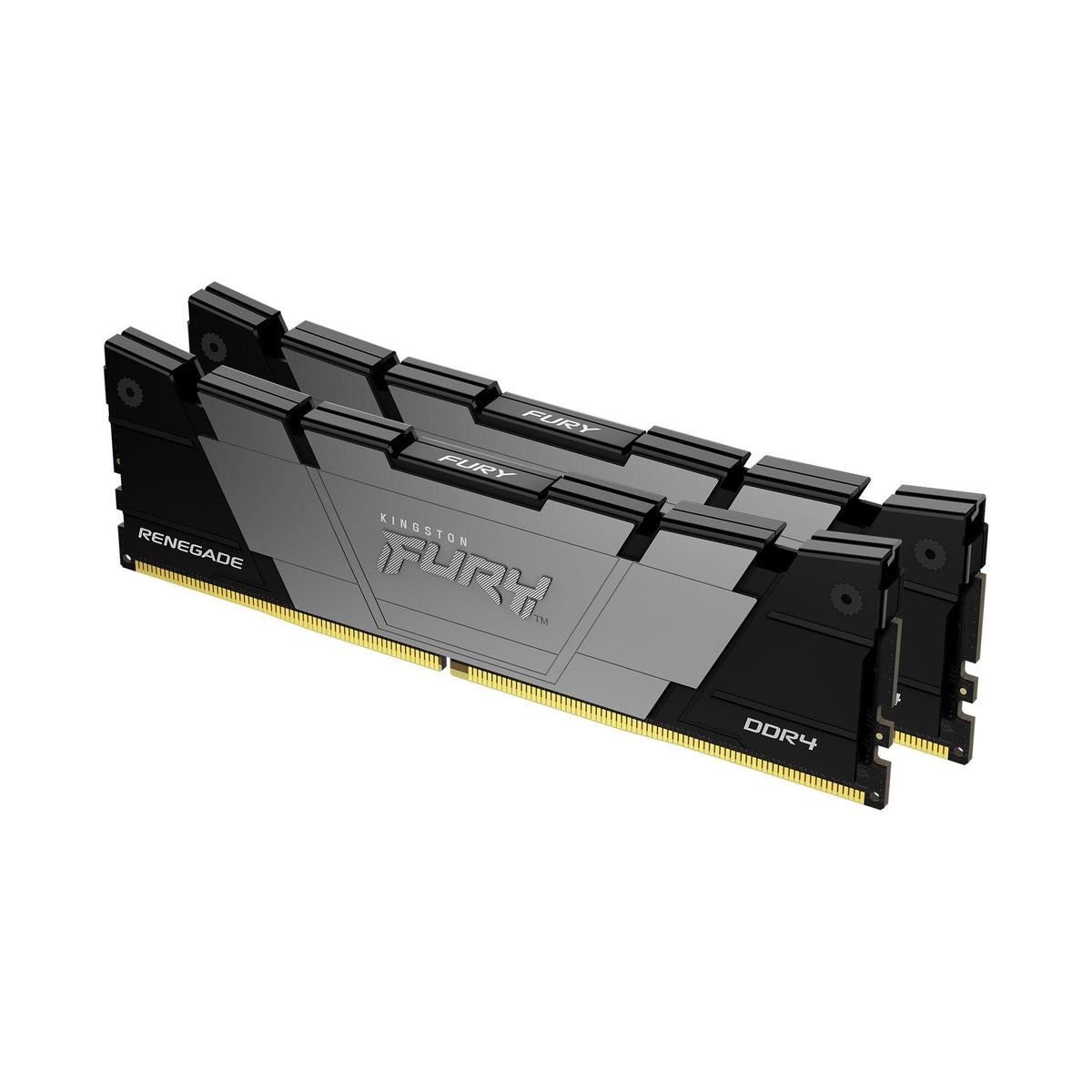 Kingston FURY Renegade 32GB (2×16GB) DDR4 3600MT/s CL16 Desktop Memory Kit – Black
