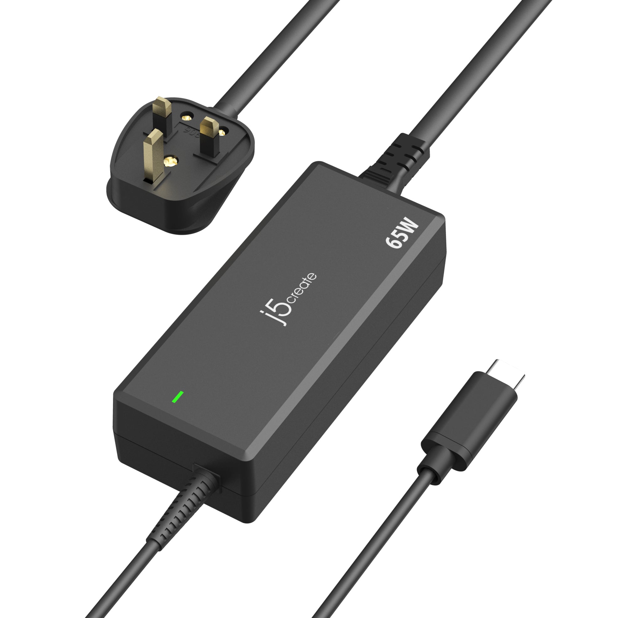 j5create JUP1265 65W PD USB - C® Power Adapter - UK - j5create | TechFinder UK