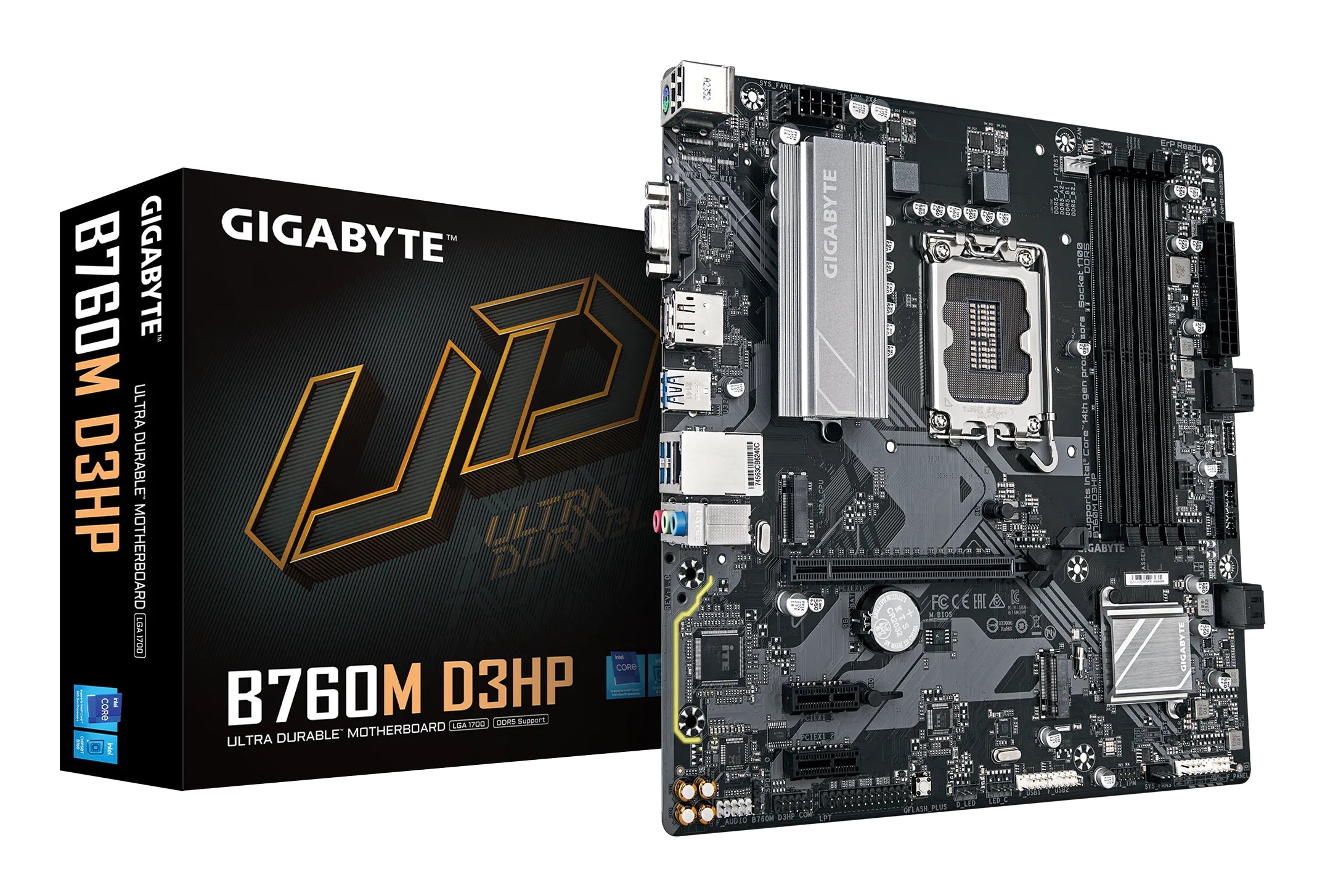 Gigabyte B760M D3HP LGA1700 Micro ATX Motherboard
