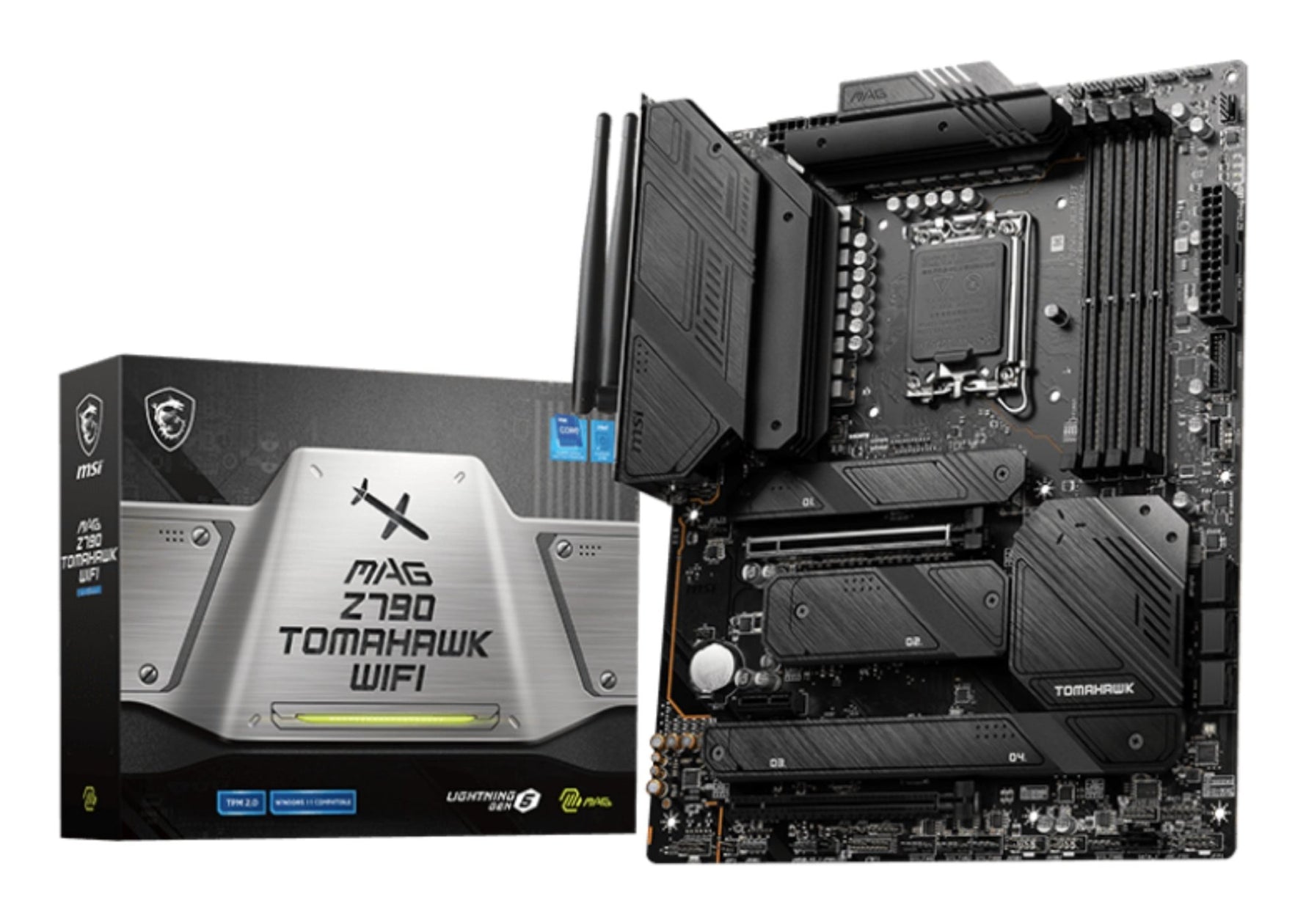 MSI MAG Z790 TOMAHAWK WIFI motherboard Intel Z790 LGA 1700 ATX - MSI | TechFinder UK