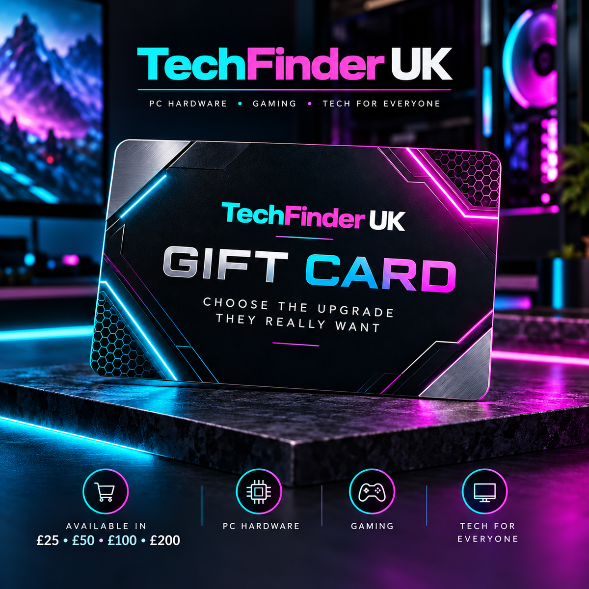 TechFinder UK Gift Card