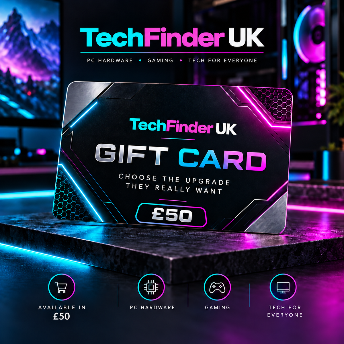 TechFinder UK Gift Card