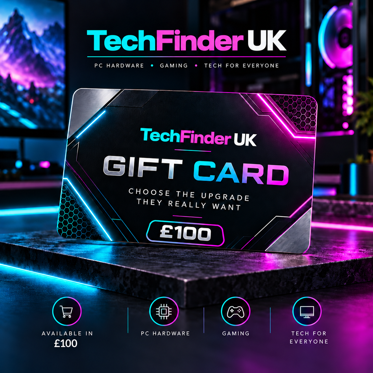 TechFinder UK Gift Card