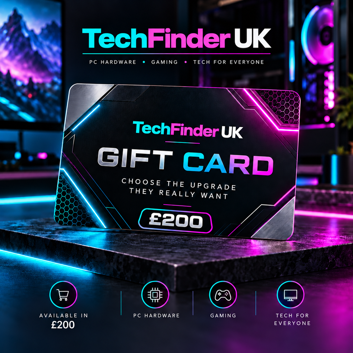 TechFinder UK Gift Card