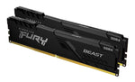 Kingston FURY Beast 32GB (2×16GB) DDR4 3200MT/s CL16 Desktop Memory Kit – Black