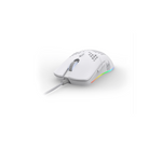 Tecware Exo Elite Wired USB Gaming Mouse, PixArt 3389, 16000 DPI Native, 400 IPS, 1000Hz, Huano Switches 20M Clicks, 11 RGB Modes, 69g Honeycomb, 1.8m Paracord, White