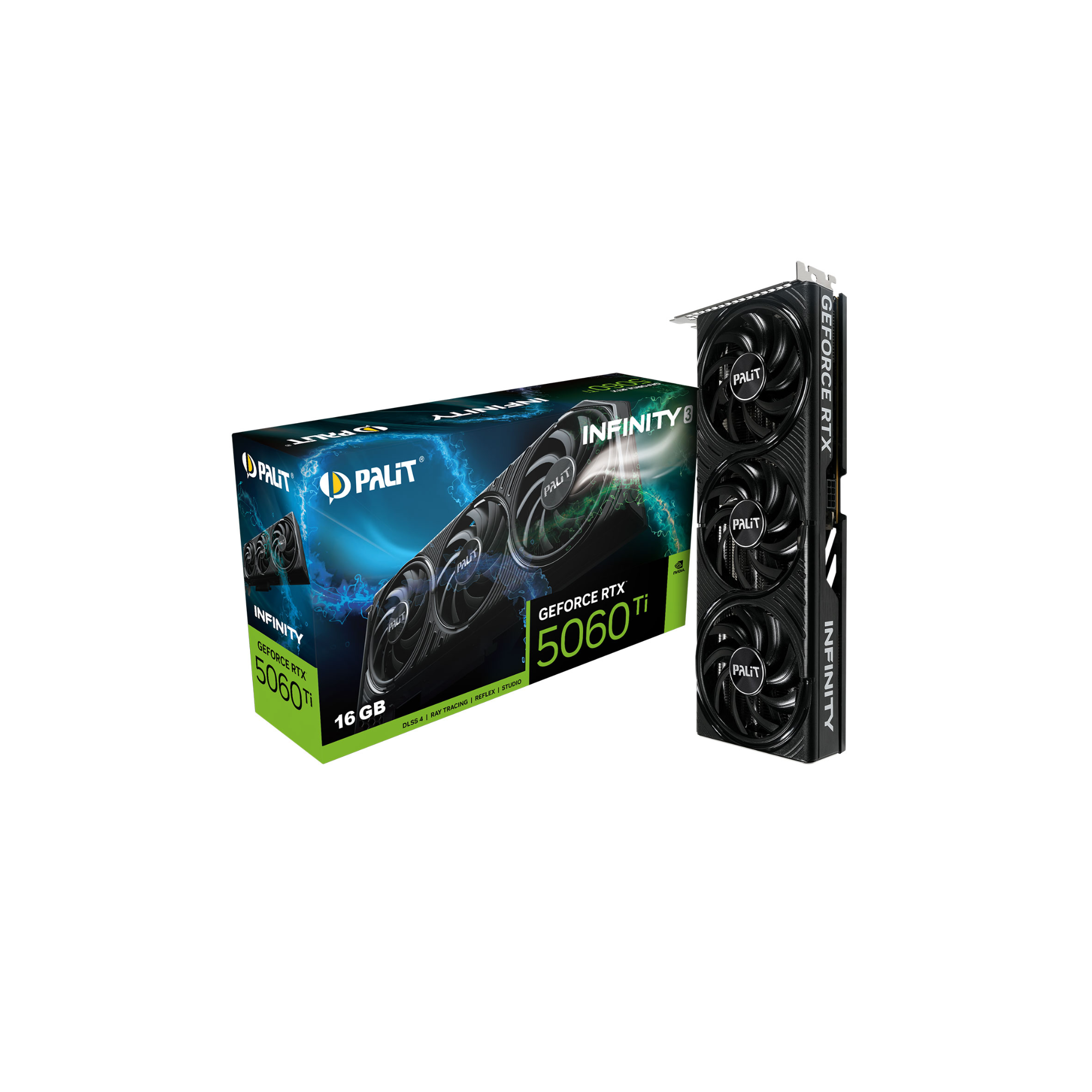 Palit NVIDIA GeForce RTX 5060 Ti INFINITY 3 16GB Blackwell Graphics Card