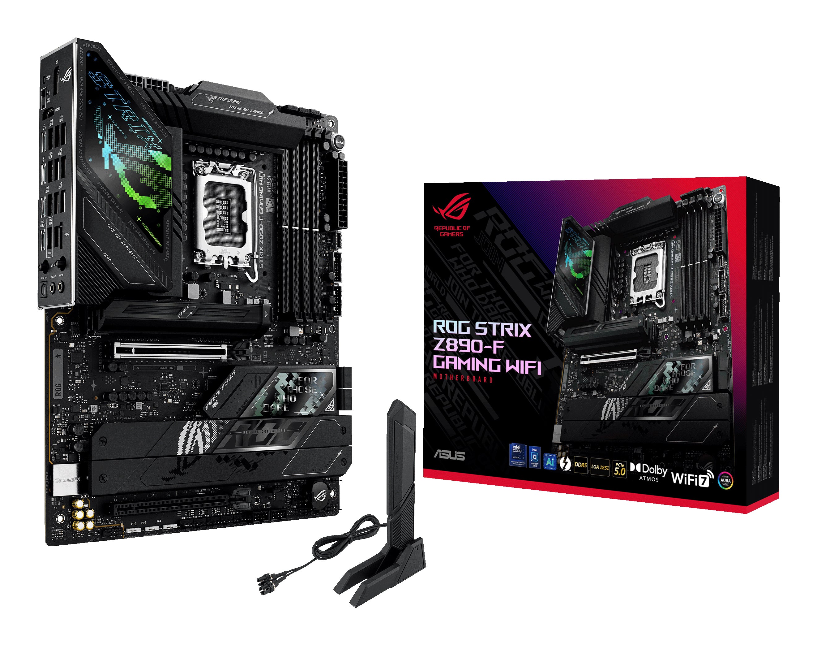 ASUS ROG STRIX Z890-F Gaming WiFi LGA1851 ATX Motherboard