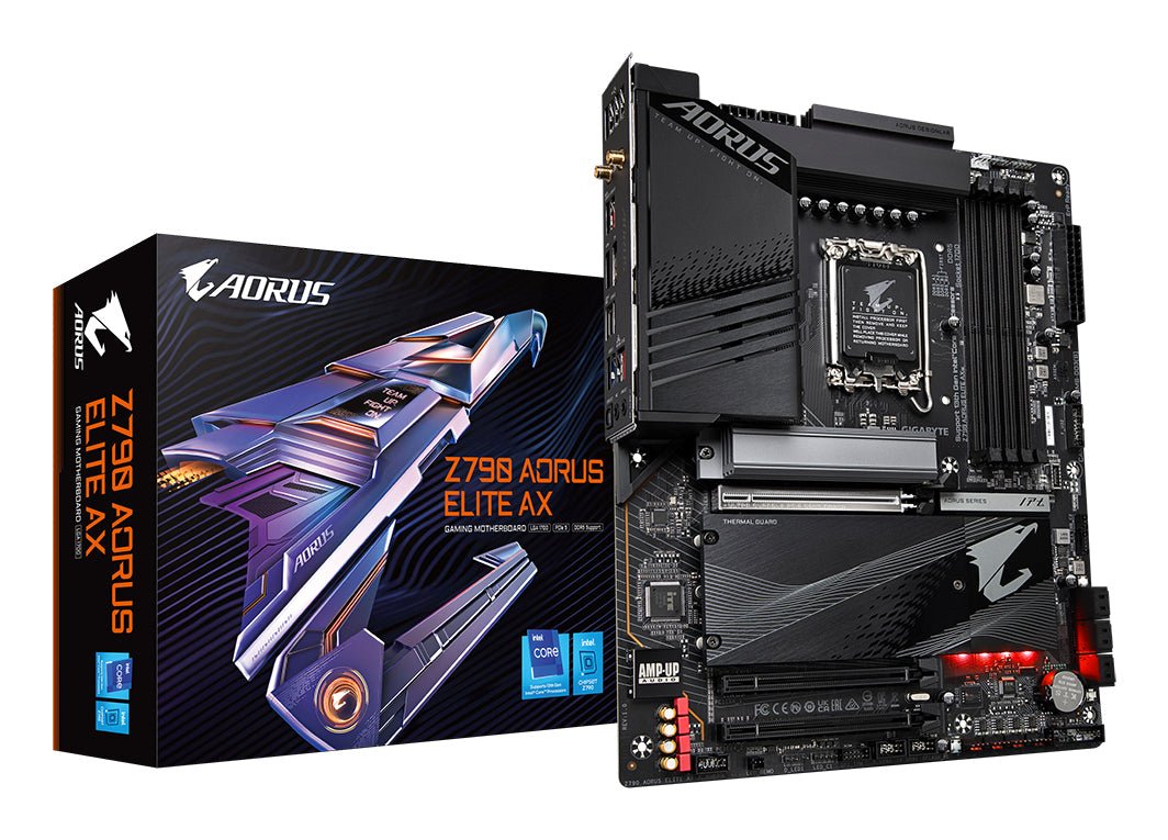 GIGABYTE Z790 AORUS ELITE AX Motherboard - GIGABYTE | TechFinder UK